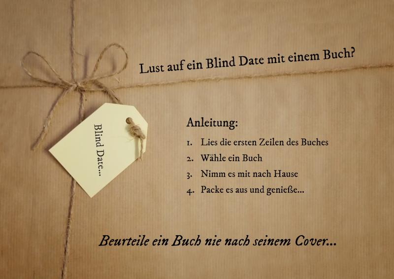 Blinddate mit einem Buch - Bücherei Deutschkreutz